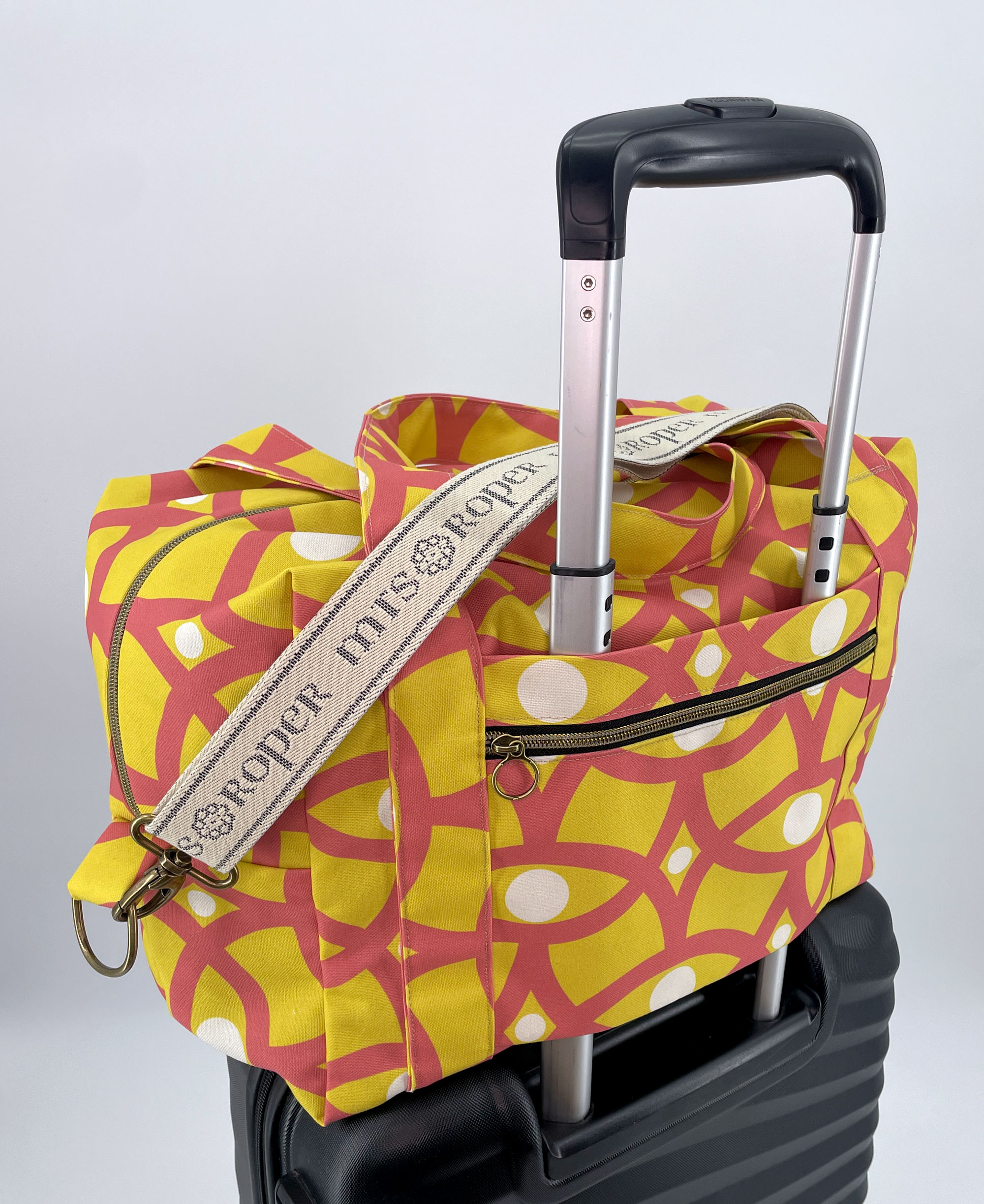 Bolsa de viaje Positano "Celosía" yellow - Imagen 2