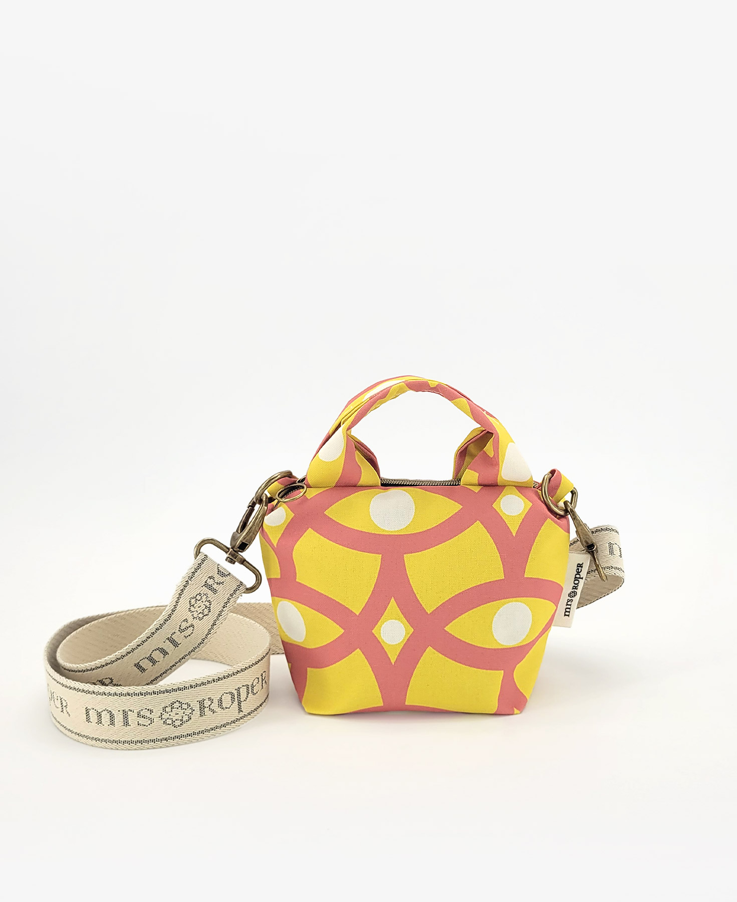 Bolso mini Capri "Celosía" yellow