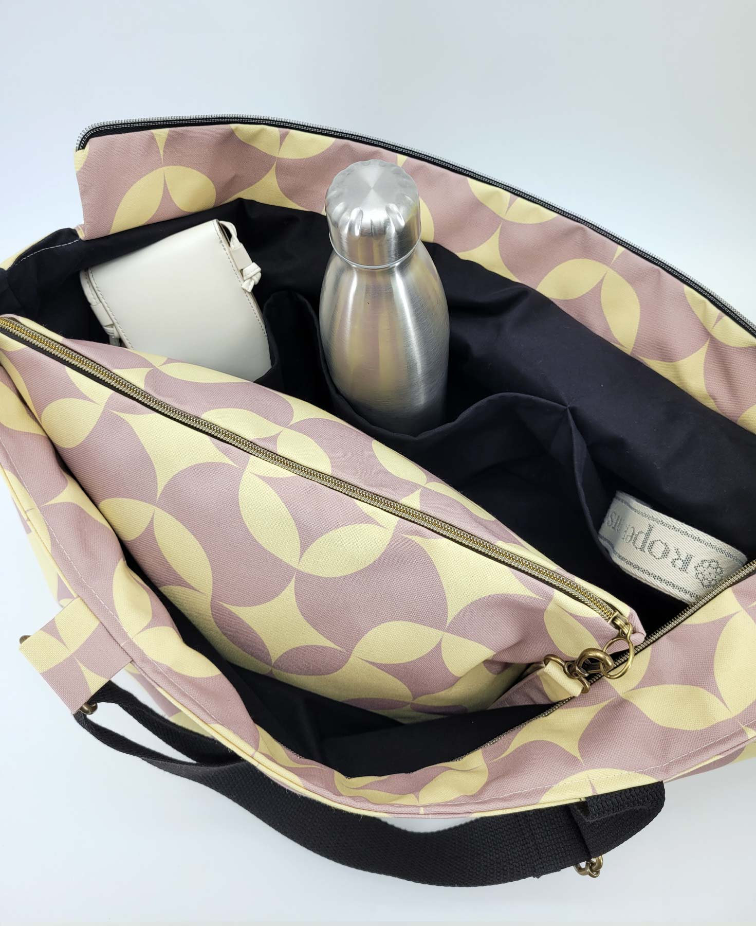 Bolso fin de semana Marsella "Ice Cream" vanilla - Imagen 3