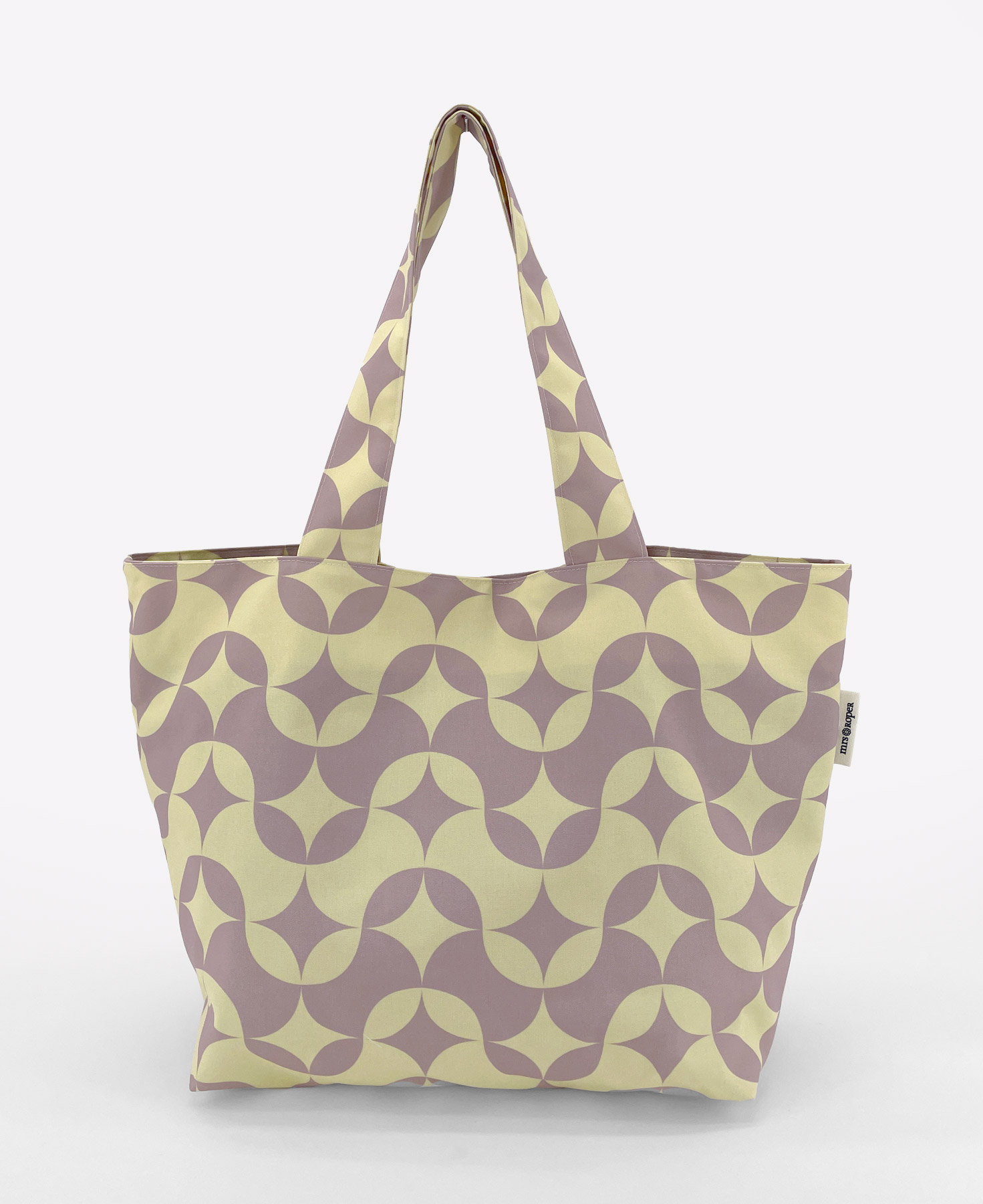 Bolso shopper Altea XL "Ice Cream" vanilla
