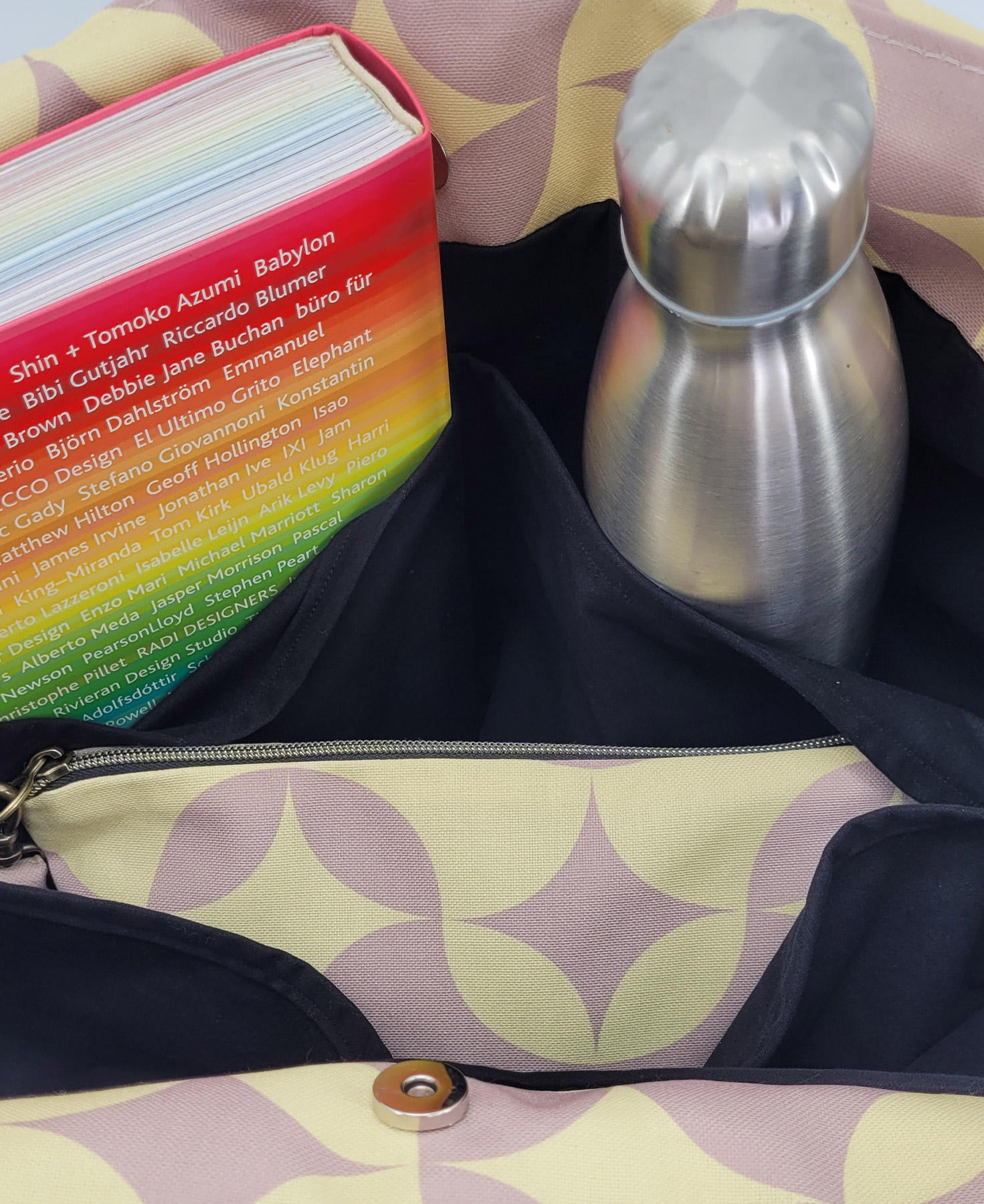 Bolso shopper Altea XL "Ice Cream" vanilla - Imagen 3